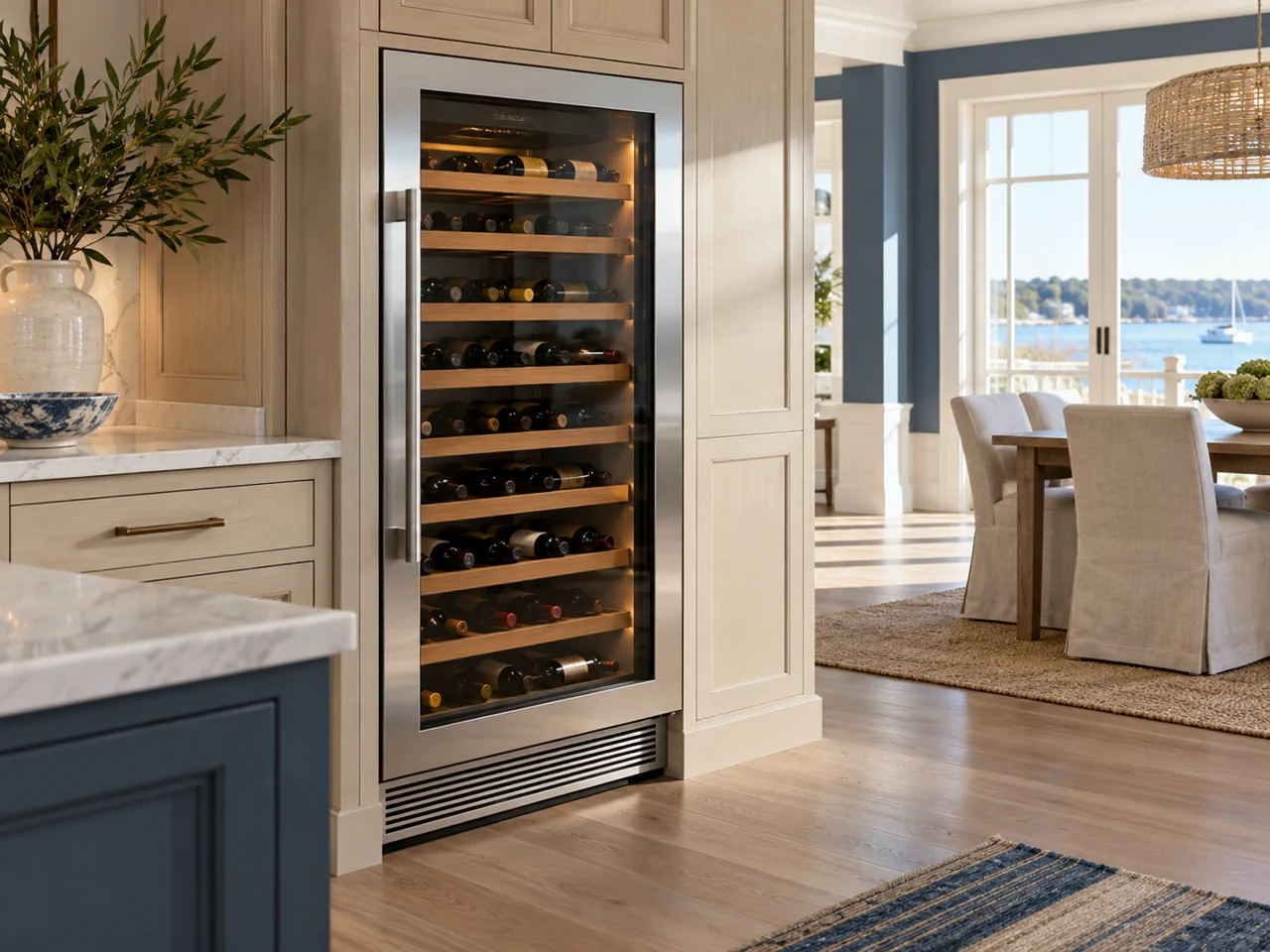 Illustration of Monogram wine cooler