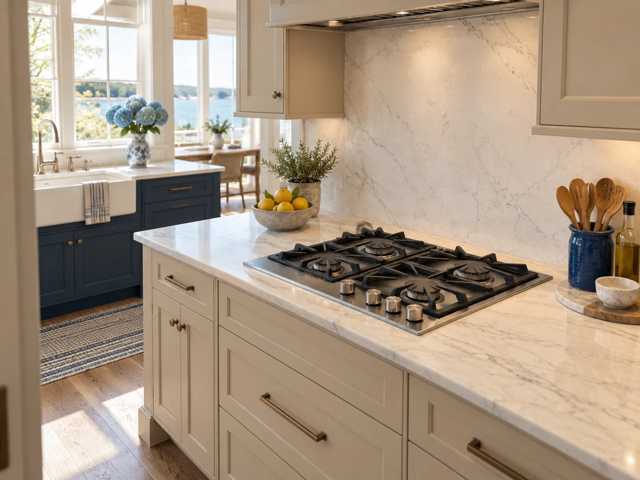 Illustration of Thermador cooktop
